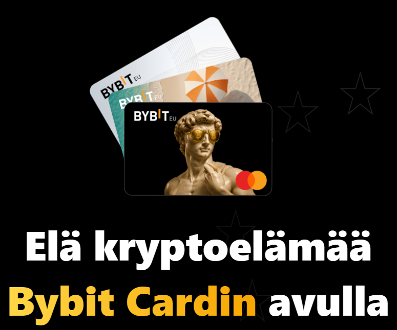 Bybit Card – kryptokortti arkeen ja maksamiseen