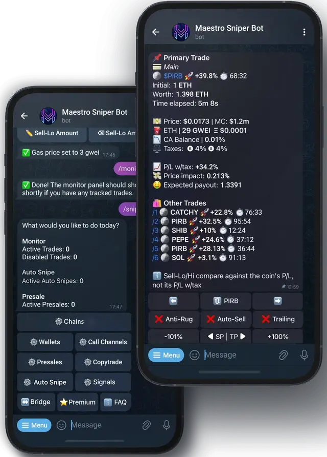 Maestro treidausbotti